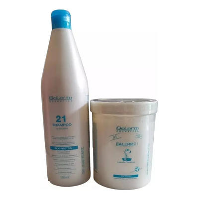 Tratamiento Salerm 21 1kg + Shampoo 1lt | Meses sin interés