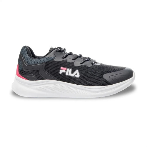 Zapatillas Fila Force Color Black/graphite/soft Diva Pink - Adulto 39 Ar