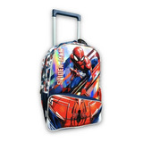  Mochila Valijacon Carro Spiderman Infantil Hombre Araña 17 