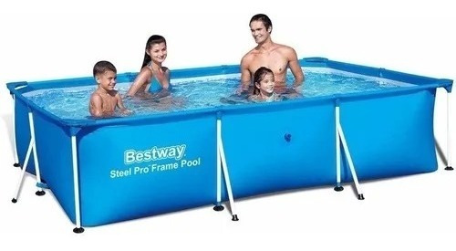 Alberca Piscina Tubular Rectangular Pvc 3 X 2 M. Bestway 