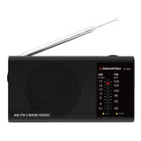 Radio Portátil Am Fm Daihatsu D-rk3 A Pilas Dual Band