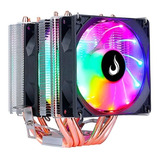 Cooler Risemode Gamer G800 Rgb Rainbow Tdp 130w Intel Amd