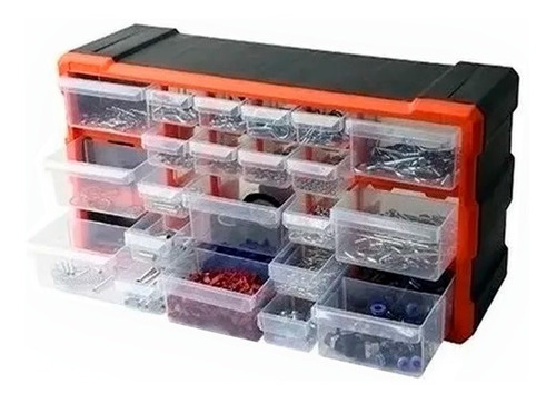 Organizador Plastica 50 X 25 X 16 Cm- 22 Cajas Tactix