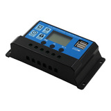 Regulador Controlador Solar Pwm 10 A Digital  X 2 Unidades