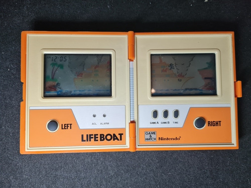 Game & Watch Life Boat Año 1983 Original