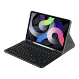 Capa Com Teclado Bluetooth Para iPad 9 Geração 10.2