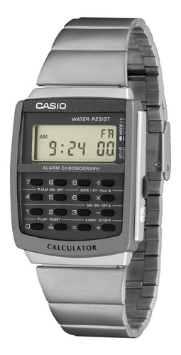 Reloj Hombre Casio Calculadora Ca-506-1df Agente Oficial 