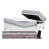 Cama Baú Solteiro: Colchão C/massagem Castor Pocket Magnéti
