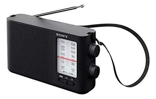 Sony De Doble Banda Fm / Am Analógico Portátil Batería Radio