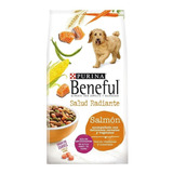 Alimento Beneful Original Para Perro Adulto Todos Los Tamaños Sabor Salmón En Bolsa De 4kg