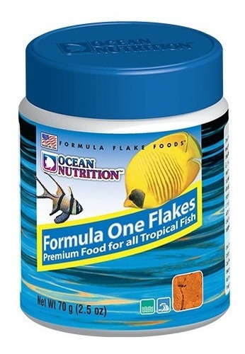 Alimento Para Peces Marinos Formula One 70 Gr Ocean Nutritio