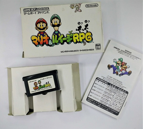Mario & Luigi Superstar Saga Nintendo Game Boy Advance