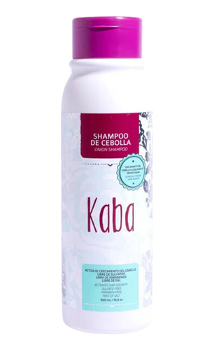 Kaba Shampoo Cebolla