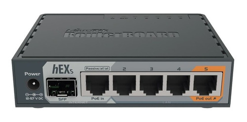 Router Mikrotik Rb760igs Hex S 5 Gigabit 1sfp 880mhz Usb