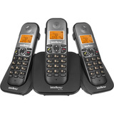 Telefone Sem Fio Ts 5123 + 2 Ramais - Identificador De Chama