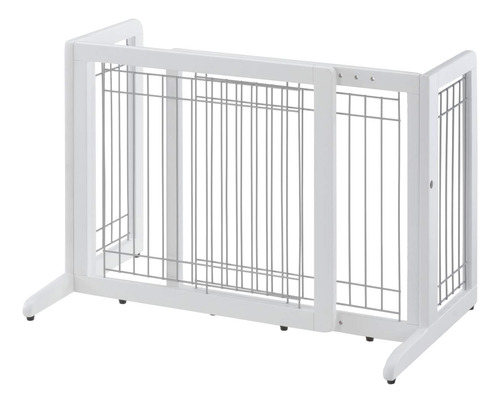 Richell Madera No Empotrado Pet Gate, S