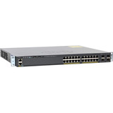 Switch Cisco Catalyst 2960x Ws-c2960x-24ps-l Giga Poe+ 370w