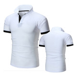 Polo Para Hombre, Camisa Polo De Manga Corta, Polo