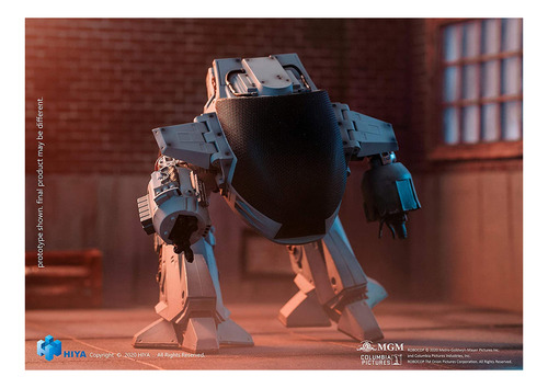 Hiya Toys Robocop: Battle Damaged Ed-209 - Figura De Acción