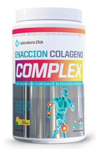 Enacción Colágeno Complex Sabor Limonada En Pote De 270g