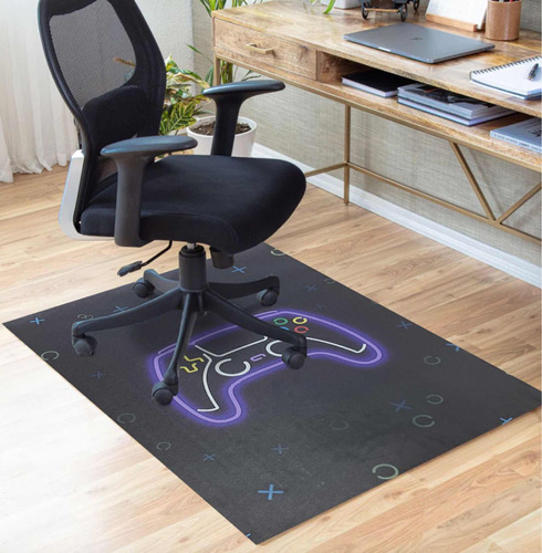 Alfombra Gamer Vinilica Protector Bajo Escritorio Kreatex