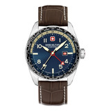 Reloj Swiss Military Smwgb0000506 Para Hombre Cristal Zafiro