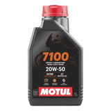 Aceite Moto 4t 7100 20w50 100% Sintetico Motul 1l