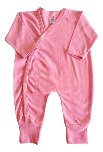 Macacão Roupa P/ Bebe Liso Estampado Pijama Menino Infantil 