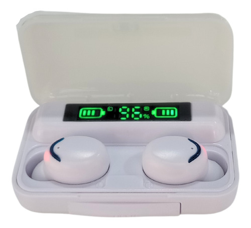 Auriculares Inalambricos In Ear Ruffo F9-5 Blanco C/ Power Bank Bluetooth 5.1
