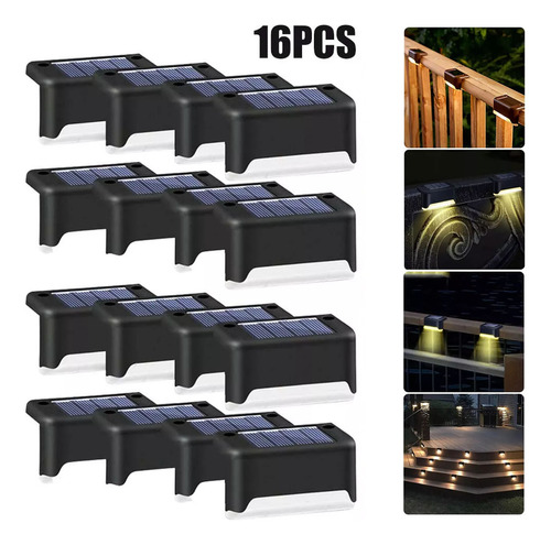 Luces Solares Para Escaleras, Luces Laterales De Piscina Cam