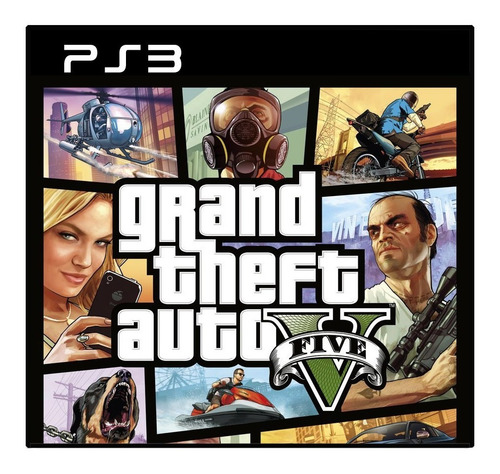 Gta 5 V Ps3 Digital | Grand Theft Auto Ps3 Tenelo