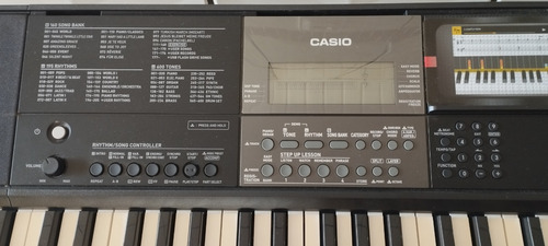 Teclado Musical Casio Ct-x Ct-x800 61 Teclas Preto 9.5v