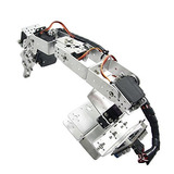 Brazo Robotico Aluminio- Robot 6 Dof  Entrega Inmediata