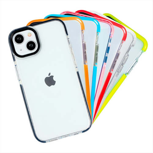 Funda Para iPhone Ultra Impacto Orilla Reforzada Antigolpes