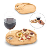 Set De Tablas Wine Snack Ovaladas Cocina Hogar Familia