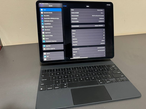 iPad Pro 6ª Geração 12.9 Wi-fi 256gb Com Magic Keyboard