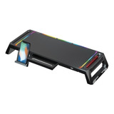 Base Para Monitor Y Celular Y Cajon Gamer 10 Mod Rgb Premium