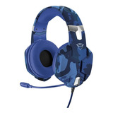 Auriculares Gamer Trustgxt 322b Carus Ps4 / Ps5 Azul