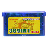 Cartucho Fita 369 Em 1 Game Boy Advance Gba Multi Jogos