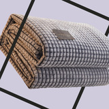 Colcha Nap Blanket Para Aire Acondicionado, Suave, De Doble