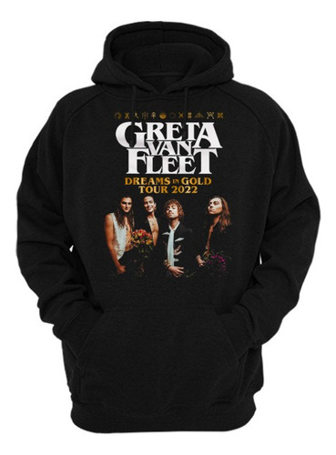 Sudaderas Greta Van Fleet Full Color-12 Modelos Disponibles