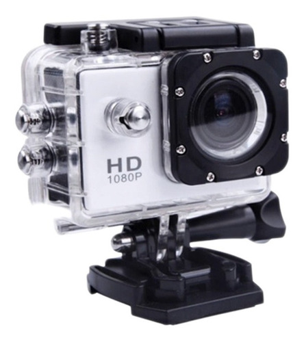 Camara Deportiva Sport Cam Full Hd 1080p Sumergible 30 Mt