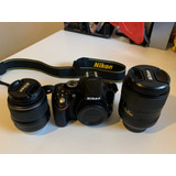  Nikon D5200 Dslr Color Negro