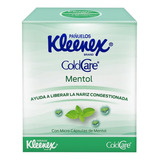 Caja De Pañuelos Kleenex Coldcare Mentol X60 Unidades