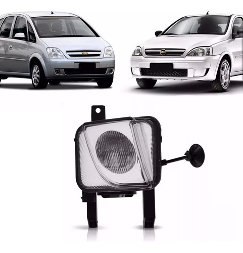 Faro Auxiliar Antiniebla P/ Chevrolet Corsa 2 2003 2004 2005 2006 2007 2008 2009 2010 2011 Foto 4