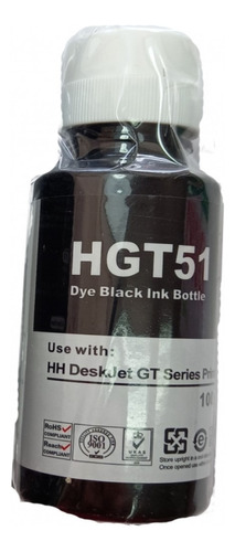 Tinta Compatible Con Hp Gt51 / Gt52, Gt5820 Smarttank 515...