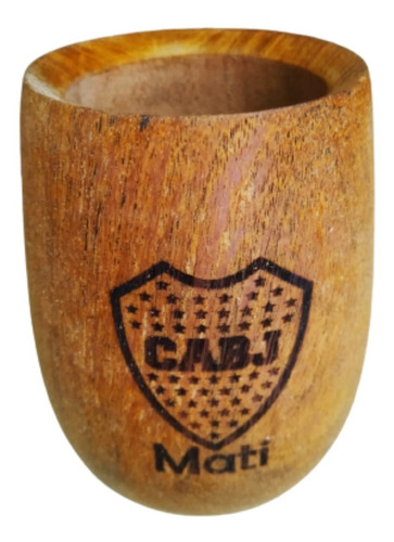 Souvenir/ Mate Madera Personalizado + Bombillas/ Pack X 10u