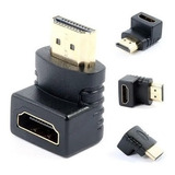 Adaptador Hdmi 90 Graus Em L Macho X Fêmea 