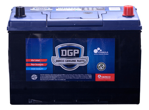 Batería De Auto Dgp Mf105d31l 90ah 735cca