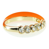 *brazalete Brillante Oro 18k Detalle Ideal Para Aniversario